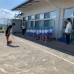 <span class="title">第１回　中須保育園サッカー教室</span>